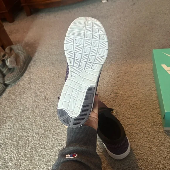 NWT Nike SB Stefan Janoski max black, purple, white - men’s size 8.5 - Picture 8 of 8